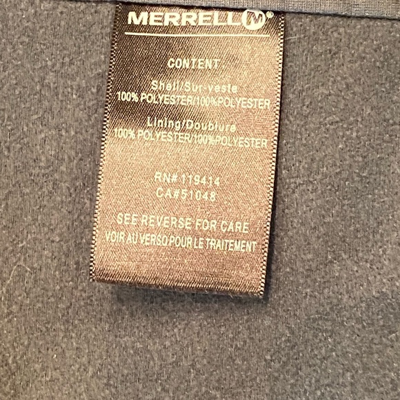 Men’s L Merrell Running Jacket Fleece Lined 🏃🏻♂️ - Picture 6 of 6